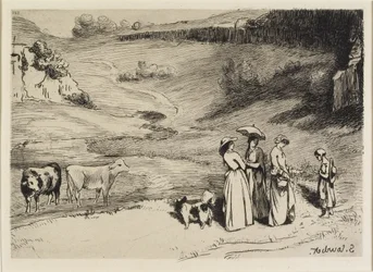 Les demoiselles du village, 1867